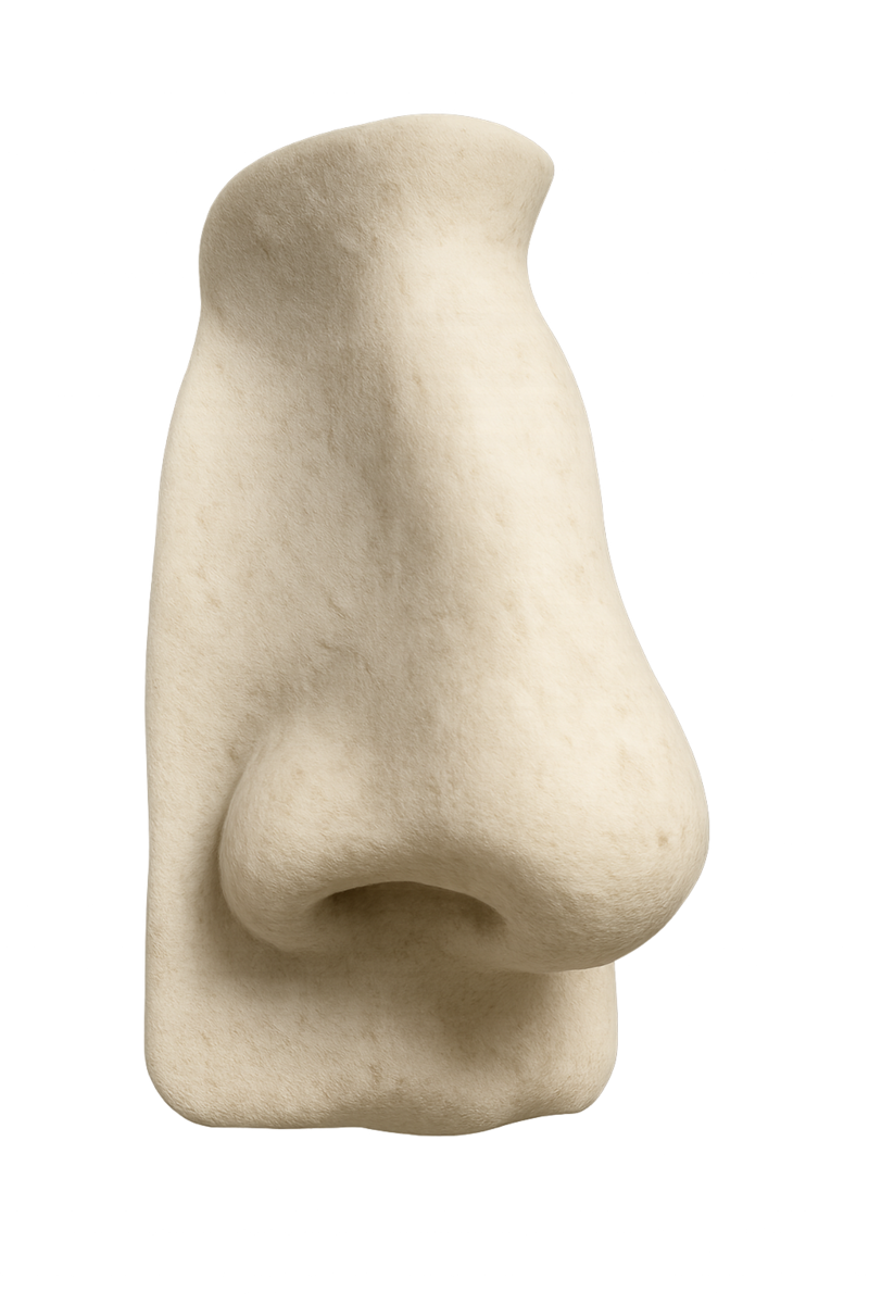 Nase - Anatomische Skulptur